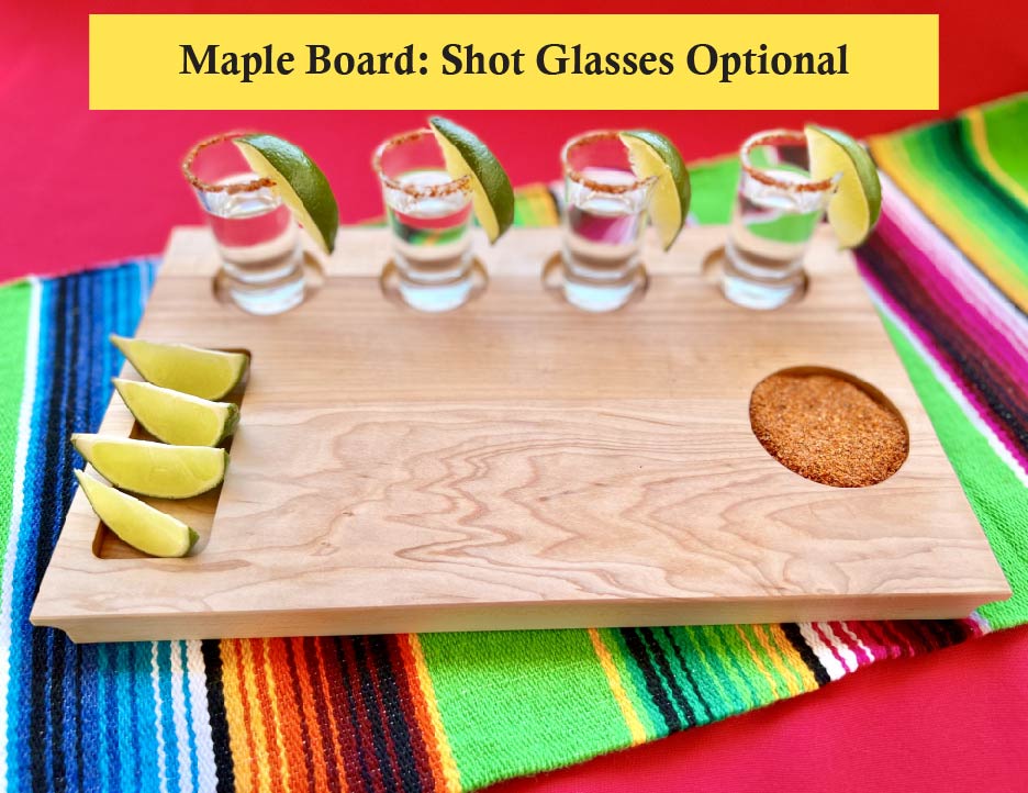 Tequila gift. Personalize this handcrafted hardwood walnut tequila board.  Handcrafted hardwood board, hand routed, hand selected hardwood walnut, custom designed wood shot tray, perfect for wedding shots or for any tequila gift, great couples gift.